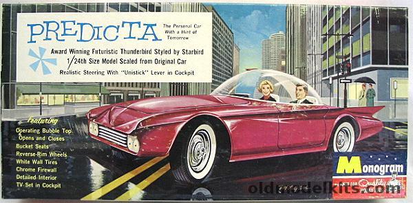 Monogram 1/24 Predicta Personal Car by Darryl Starbird, PC95-149 plastic model kit